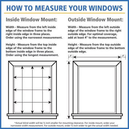 2" Cordless Faux Wood Blinds, White